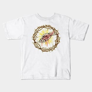 blood jesus 2 f/b Kids T-Shirt